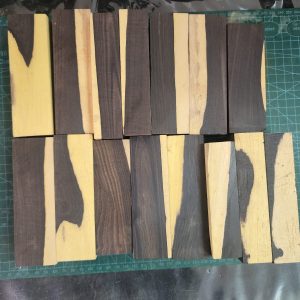 African Blackwood Block  2 tone- 120*40*28