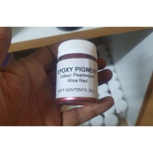Epoxy Powder-Pearlescent Wine Red- 20G