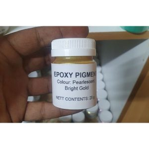 Epoxy Powder-Pearlescent Bright Gold- 25G