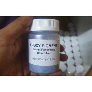 Epoxy Powder-Pearlescent Blue Silver- 25G