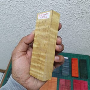 Curly Maple block #4