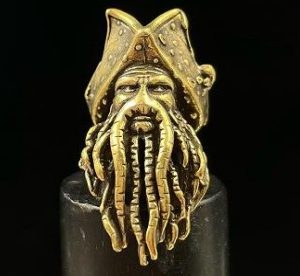 Paracord Bead – #35 - Black Beard