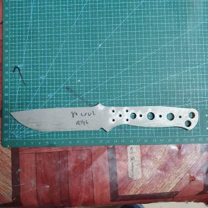 Hunter Tactical - High Carbon 80Crv2 Steel -  3.4mm Thick