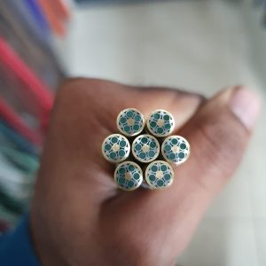 Mosaic Pin - B M R - 4