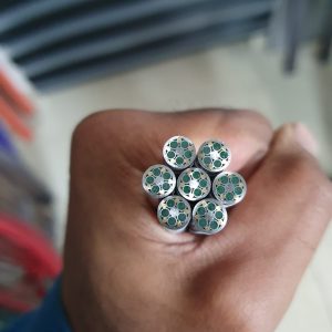 Mosaic Pin - S M R - 4