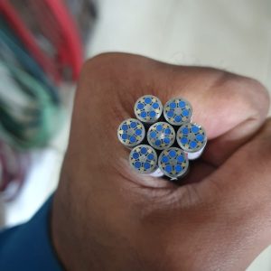 Mosaic Pin - S M R - 5