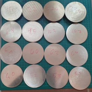 Bronze Flat Disks - Bolsters/Guard/Spacer