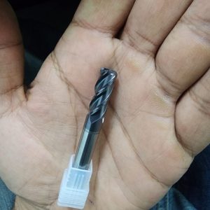 8mm Corner Radius (R2) 4 Flute Carbide End mill