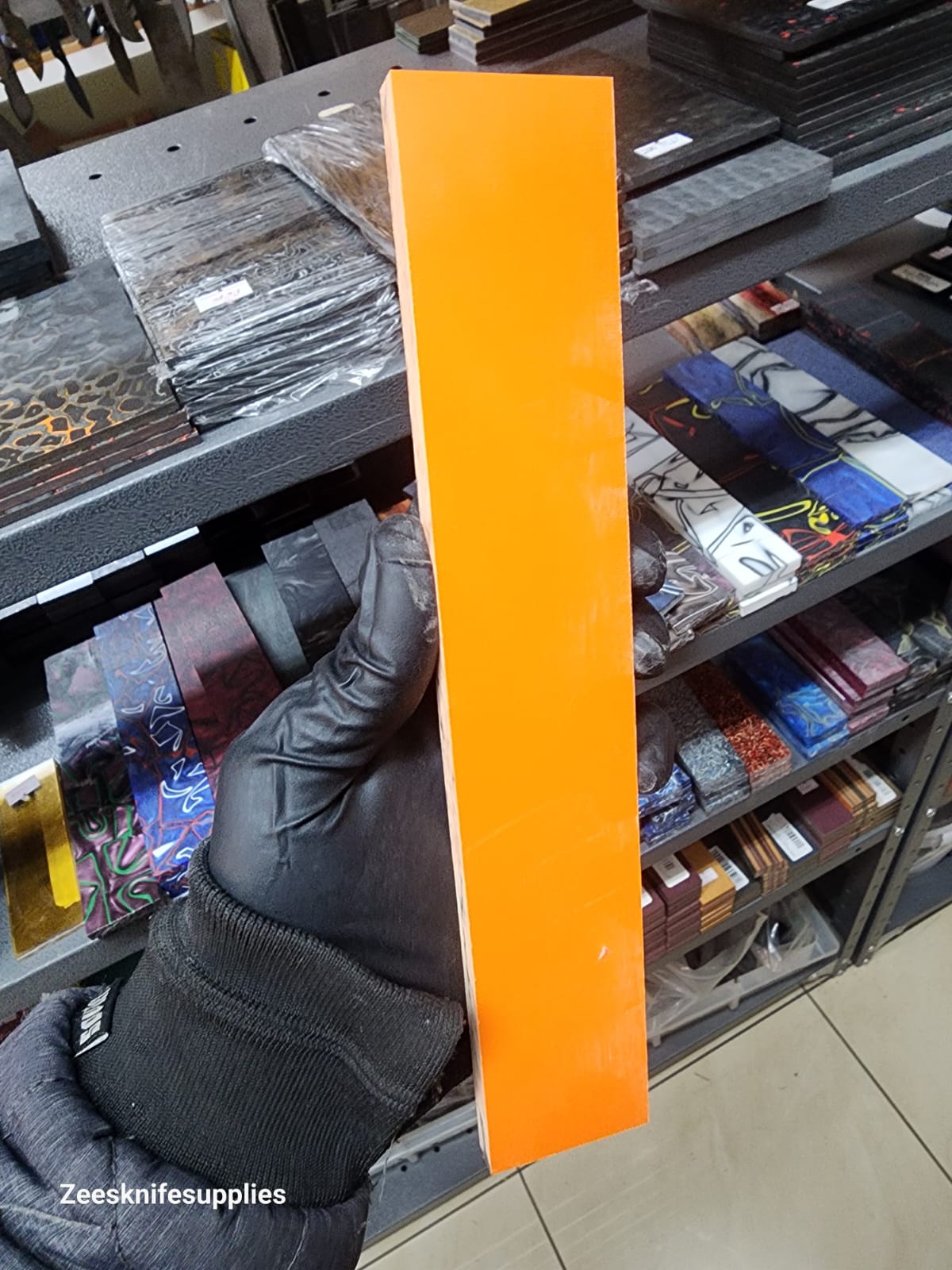 G10 - Hunter Orange - 10mm Strip - 240*43