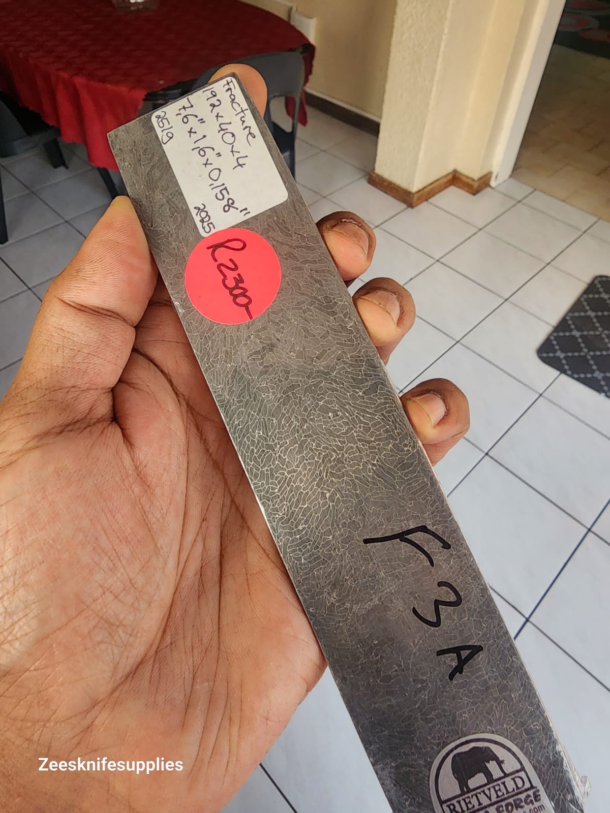 Fracture Pattern Damascus - F 3 A