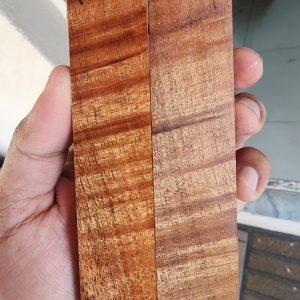 Curly Hawaiian Koa Scale Set - HKS - 2.1