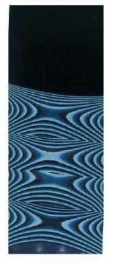 G10 – Blue, White & Black – 6mm Strip – 240*43