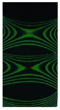 G10 – Neon Green & Black – 6mm Strip – 240*43