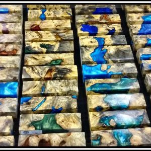 Wood Burls in Resin