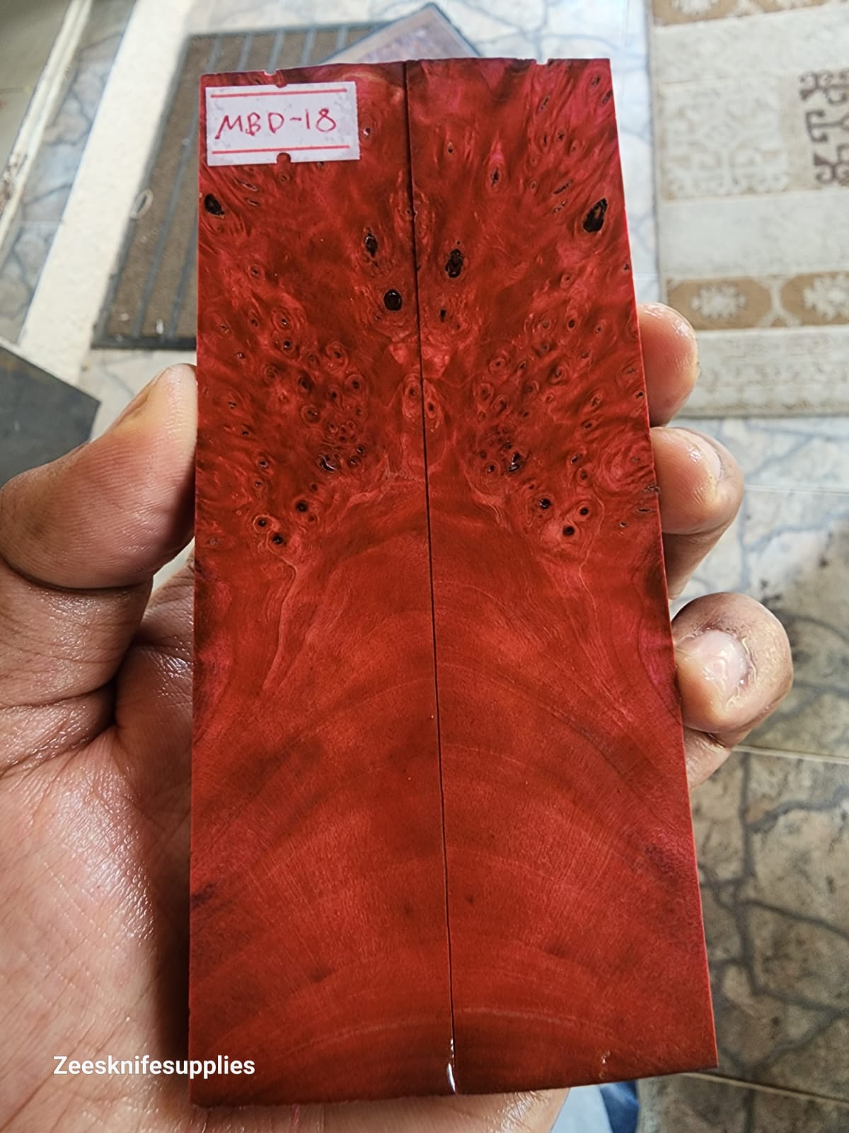 Maple Burl Scale Set - MBD - 18