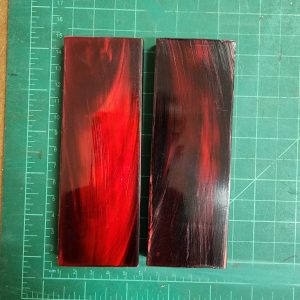 Red Buffalo Horn - Set