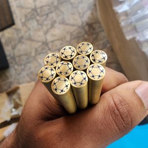 Mosaic Pin - J - M - 6 - B - 4