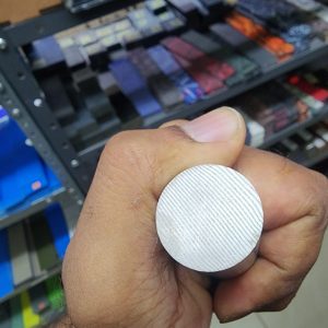 Alternative view of Stainless Steel Damascus Round Bar - 23mm Diameter