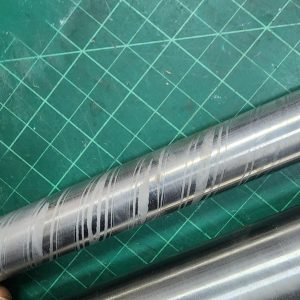 Stainless Steel Damascus Round Bar - 23mm Diameter