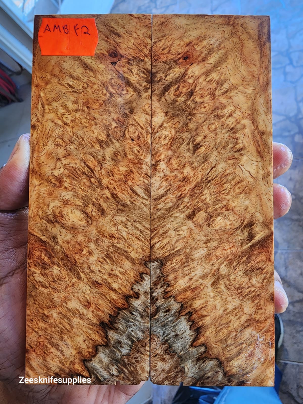 Amboyna Burl Set of Scales - AMB F 2