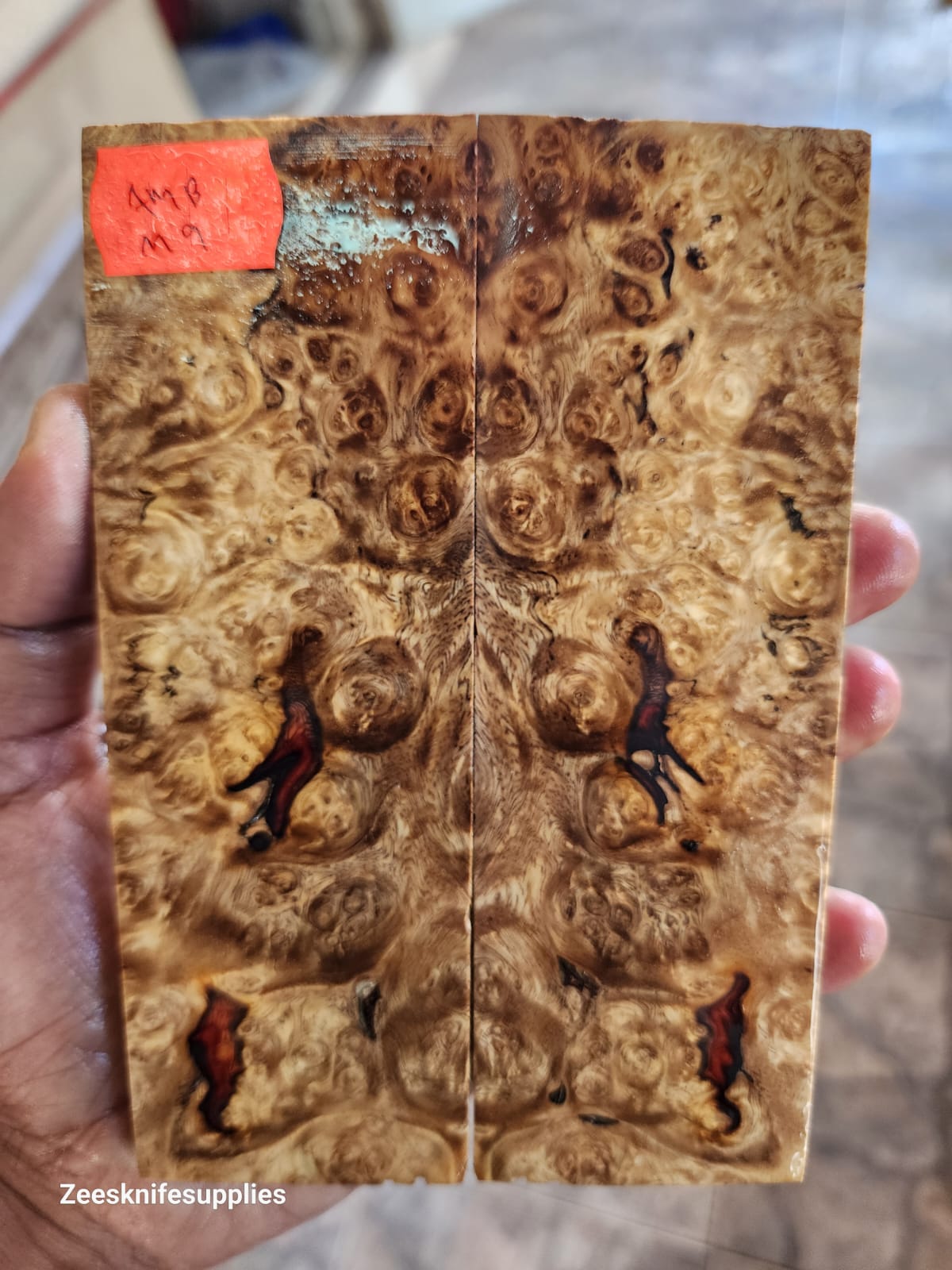 Amboyna Burl Set of Scales - AMB M 9
