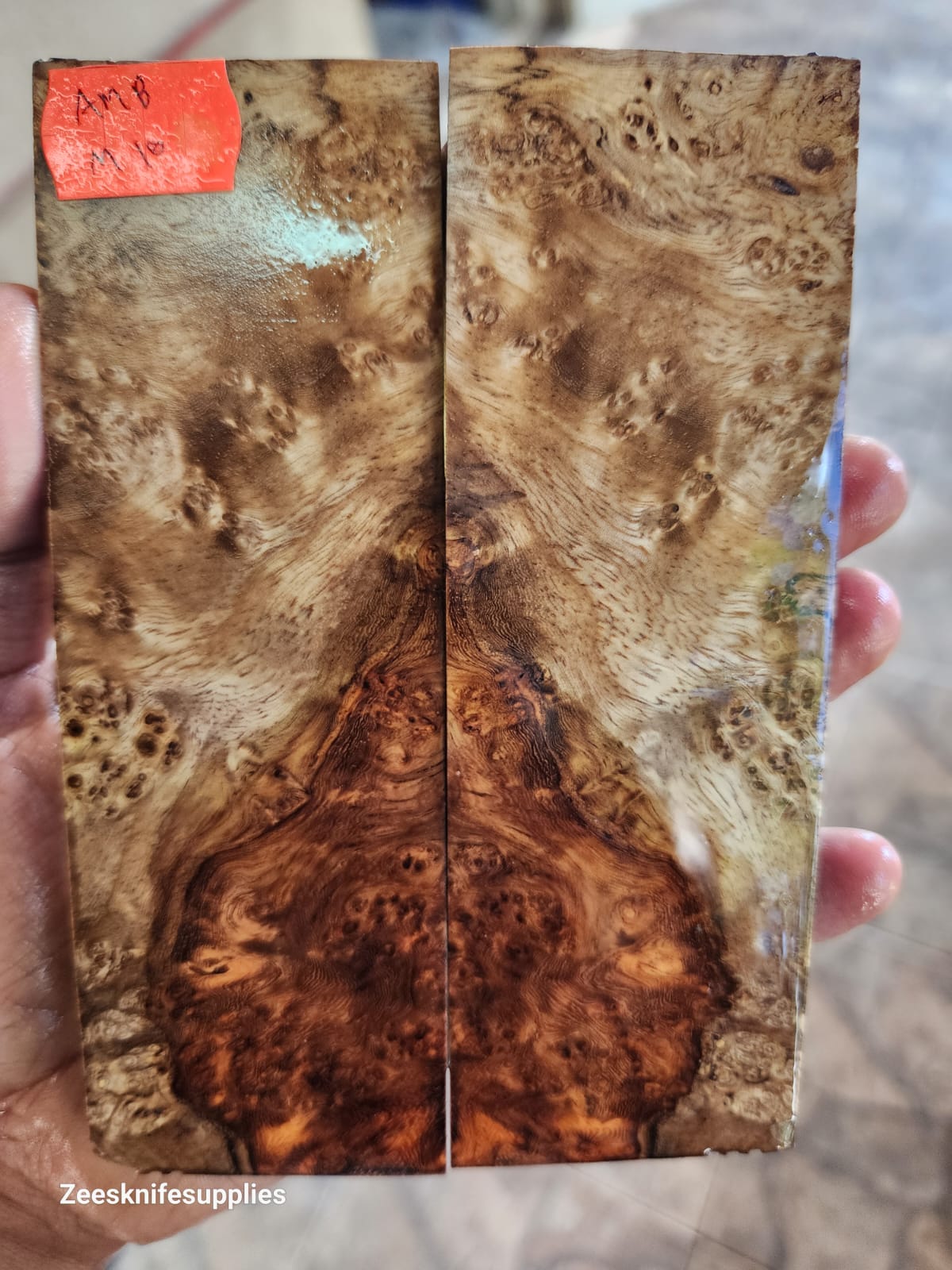 Amboyna Burl Set of Scales - AMB M 10
