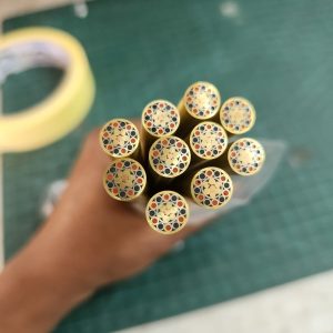 Mosaic Pin - M.M - 8 - B - 4