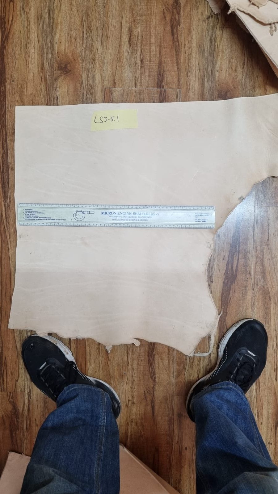 Veg Tan Leather - L S J | 5.1 | 3.5mm - Approx 33 Decimeter