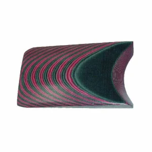 Ultrex Black / Red Linen Micarta - Norplex - 254*38*6.35