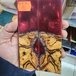 Burl - Wild Olive Hybrid Resin Scale Set - W.R.M - 7