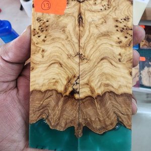 Burl - Wild Olive Hybrid Resin Scale Set - W.R.M - 13