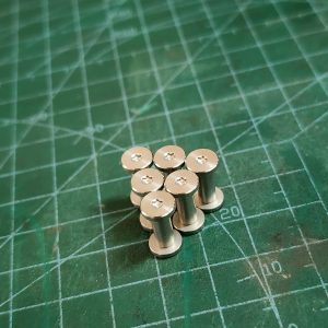 Flat Head - Pivot Screw - 12.8mm Total Length