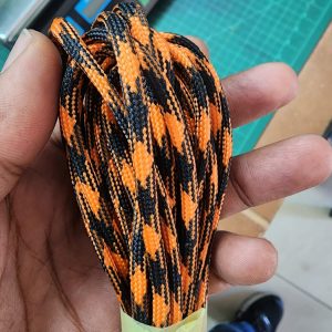 Orange & Black - Paracord - 5 Meters