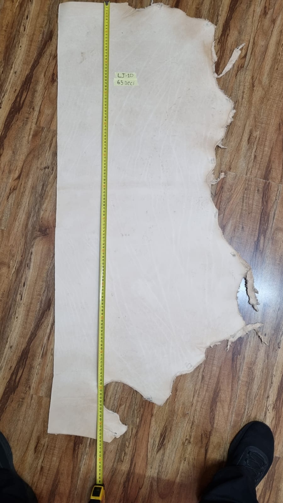 Veg Tan Leather Shoulder - L S | 10 | 3.5mm - 65 Decimeter