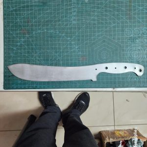 Cutlery – Large Butchers Knife – Heat treated – Stainless