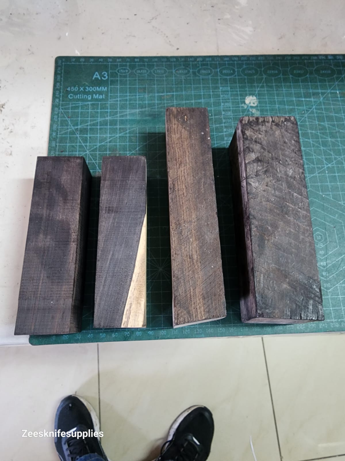 African Blackwood Blocks - Pack 3