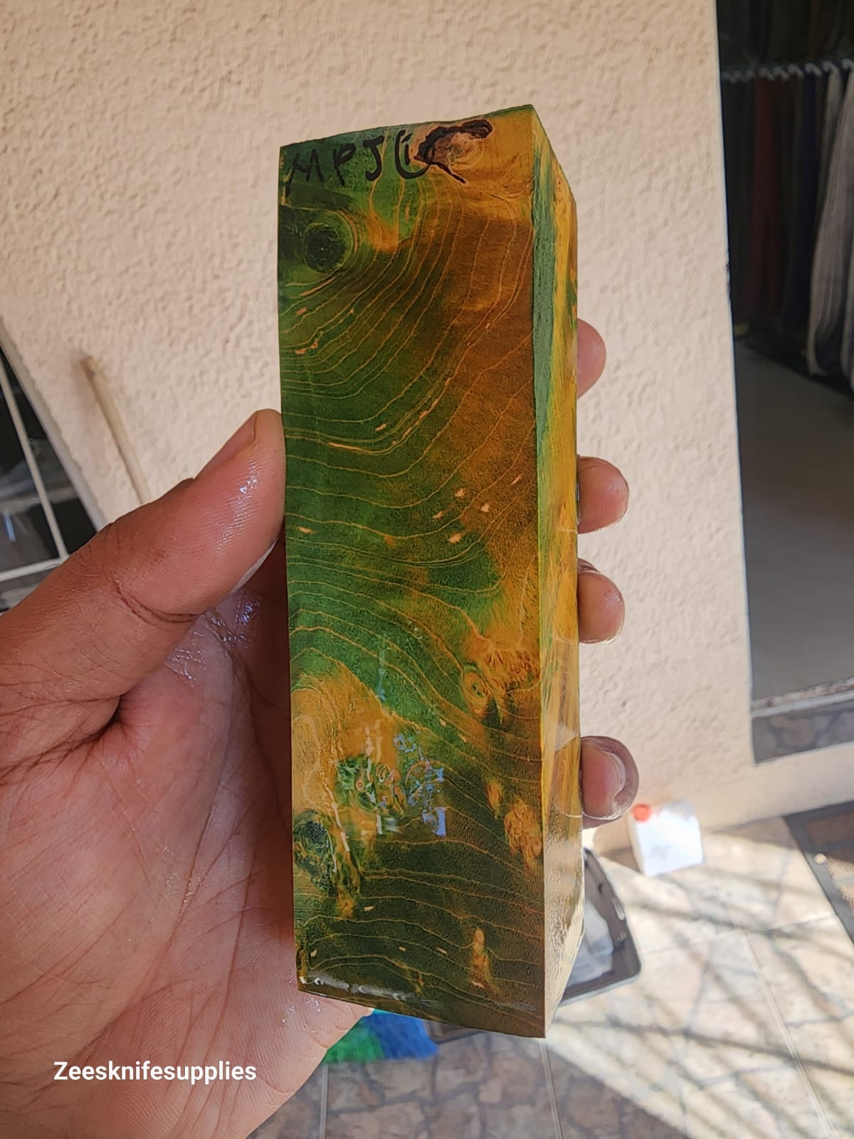 Maple Burl Block - MPJ - 1
