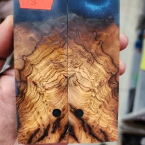 Burl - Wild Olive Hybrid Resin Scale Set - W R B - 3