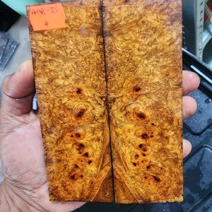 Amboyna Burl Set of Scales - A M B - J S 4