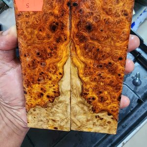 Amboyna Burl Set of Scales - A M B - J S 5