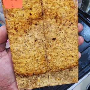 Amboyna Burl Set of Scales - A M B - J S 6