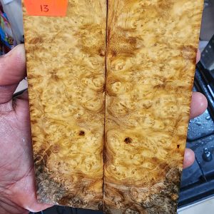 Amboyna Burl Set of Scales - A M B - J S 13