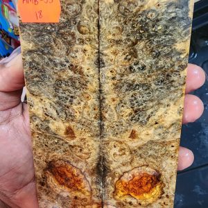 Amboyna Burl Set of Scales - A M B - J S 18