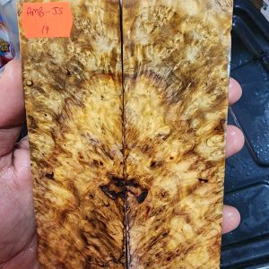 Amboyna Burl Set of Scales - A M B - J S 19
