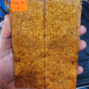 Amboyna Burl Set of Scales - A M B - J S 17