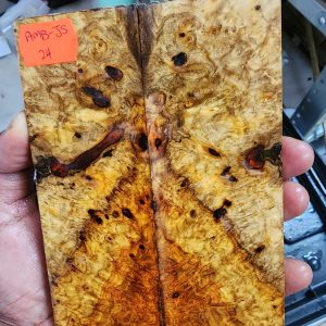 Amboyna Burl Set of Scales - A M B - J S 24