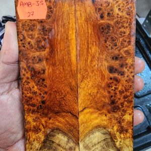 Amboyna Burl Set of Scales - A M B - J S 27