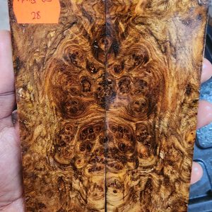 Amboyna Burl Set of Scales - A M B - J S 28