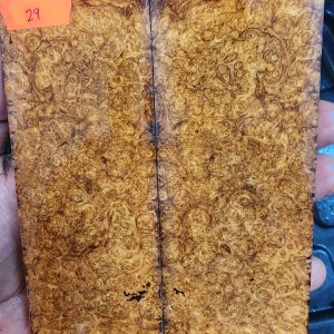 Amboyna Burl Set of Scales - A M B - J S 29