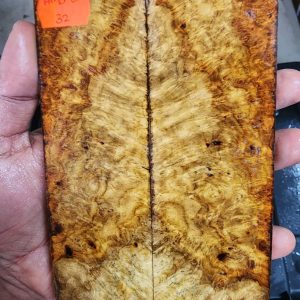 Amboyna Burl Set of Scales - A M B - J S 32